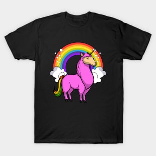 Llamacorn Unicorn Llama T-Shirt